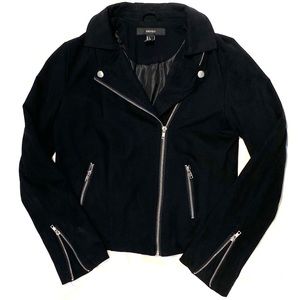 Forever21 Faux Suede Moto Jacket
